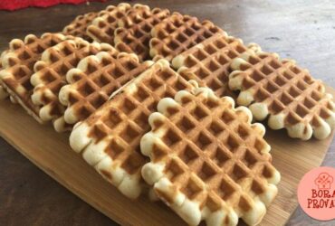 Waffles Americanos - Massa Doce