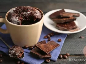 receita de Bolo de Caneca de Chocolate Fofinho e Cremoso