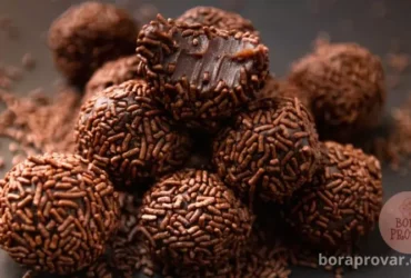 receita de Brigadeiro de Chocolate 70%