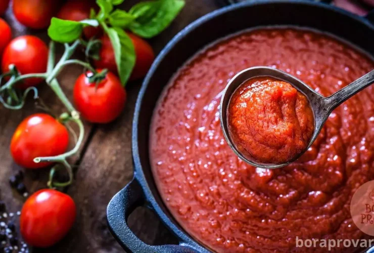 receita de Molho Vermelho de Tomate