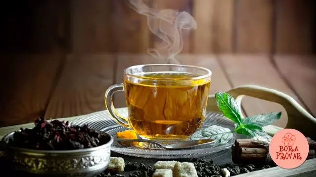 os benefícios do chá de hortelã