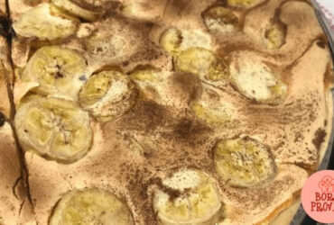 Pizza de Banana com Gemada