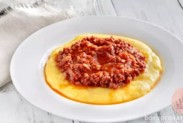 Receita de Angu à Baiana com Carne Moída