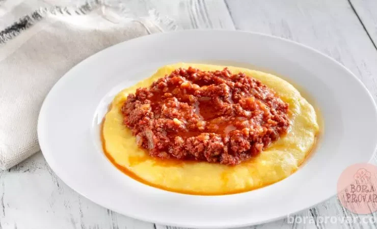 Receita de Angu à Baiana com Carne Moída