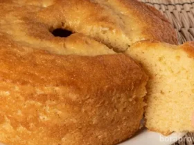 Receita de Bolo de Leite de Liquidificador