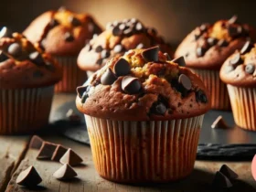 Muffins de Abobrinha e Chocolate