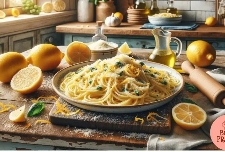 Pasta al Limone - Massa com Molho de Limão