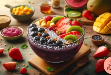 Açaí com Tapioca