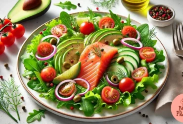 Salada de Salmão Defumado