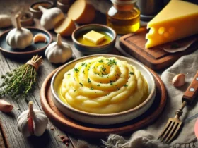 Aligot - Purê de Batatas com Queijo