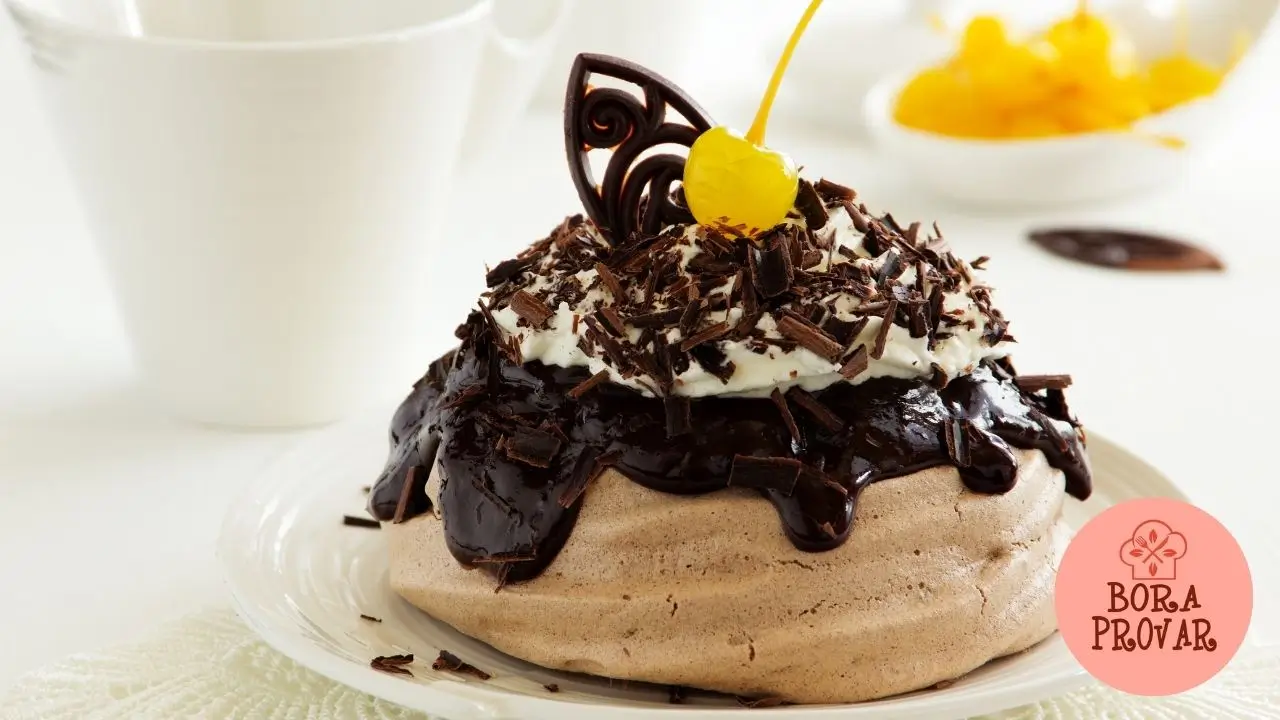 Pavlova de Chocolate