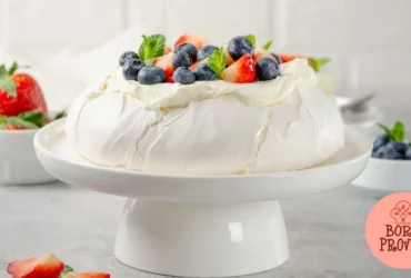 Pavlova de Frutas Vermelhas