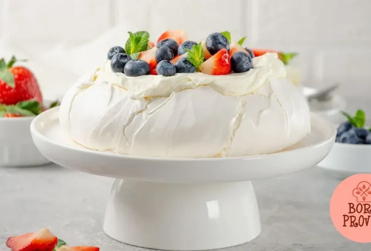 Pavlova de Frutas Vermelhas