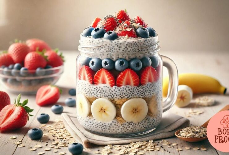 Overnight Oats com Chia