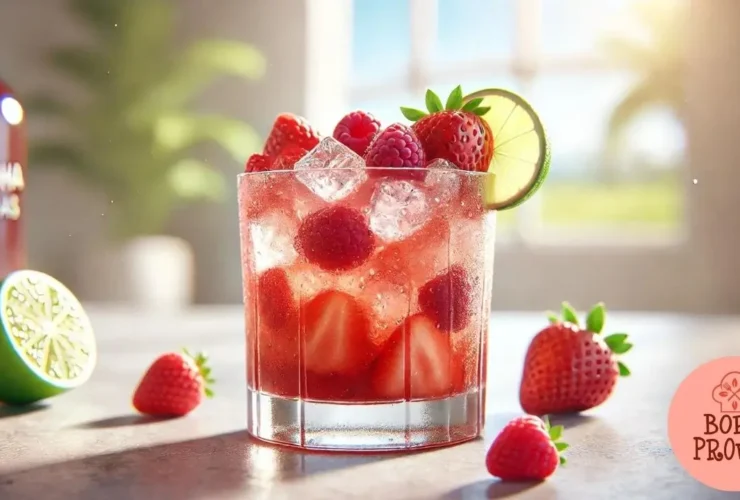 Caipirinha de Frutas Vermelhas