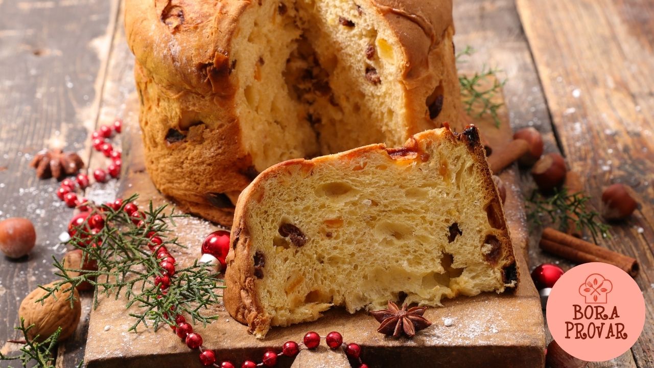 Panetone de Frutas Cristalizadas