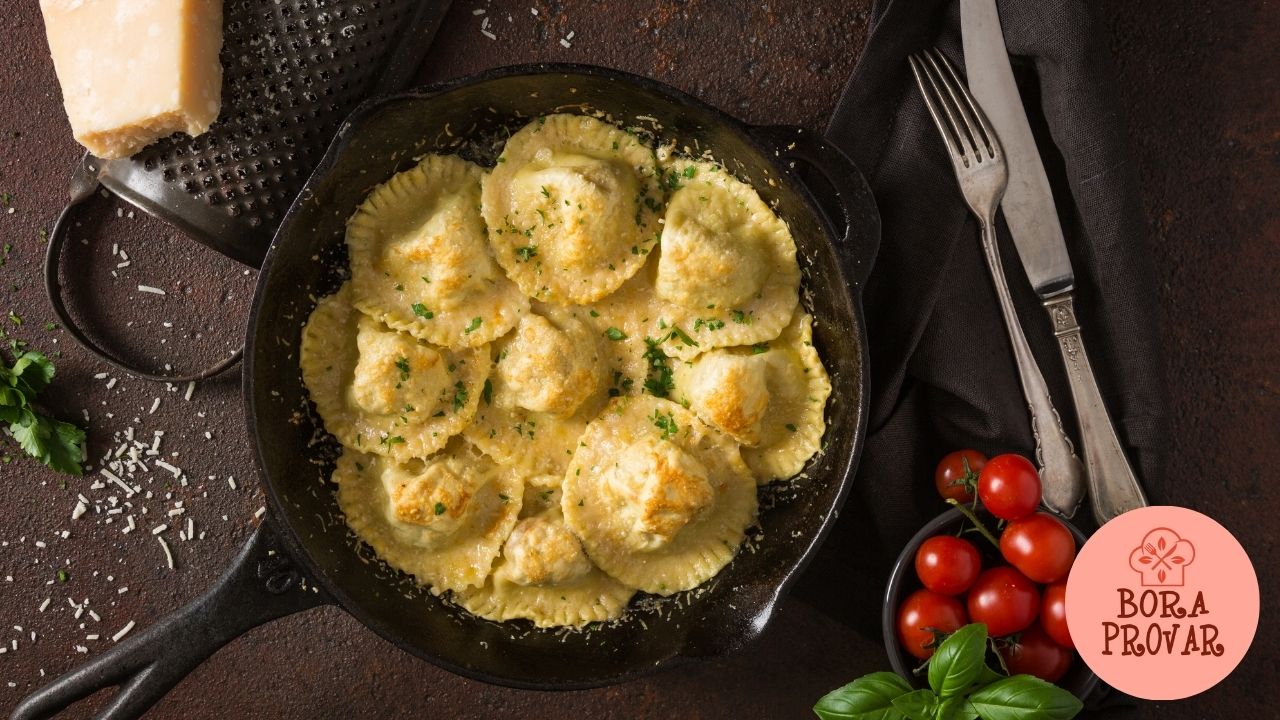 Ravioli de Queijo Brie