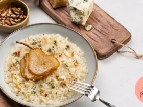 Risoto de Pera e Gorgonzola