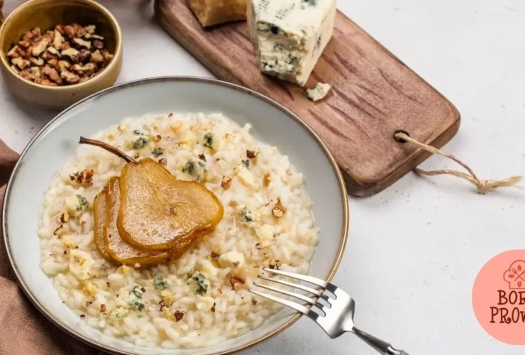 Risoto de Pera e Gorgonzola