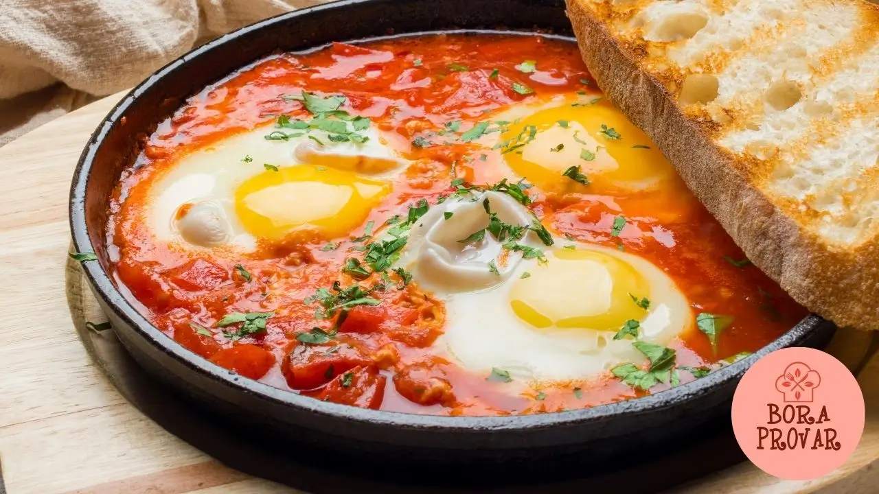 Shakshuka de Ovos com Tomate