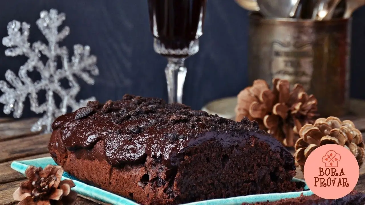 Bolo de Chocolate com Vinho Tinto