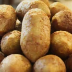Bolinho de Batata Recheado com Carne Moída