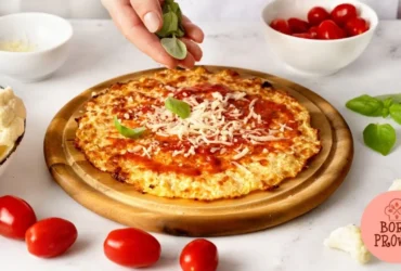 Massa de Pizza de Couve-flor