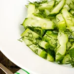 Salada de Pepino com Endro