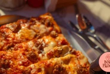 Pizza de Aniversário de Carne Moída