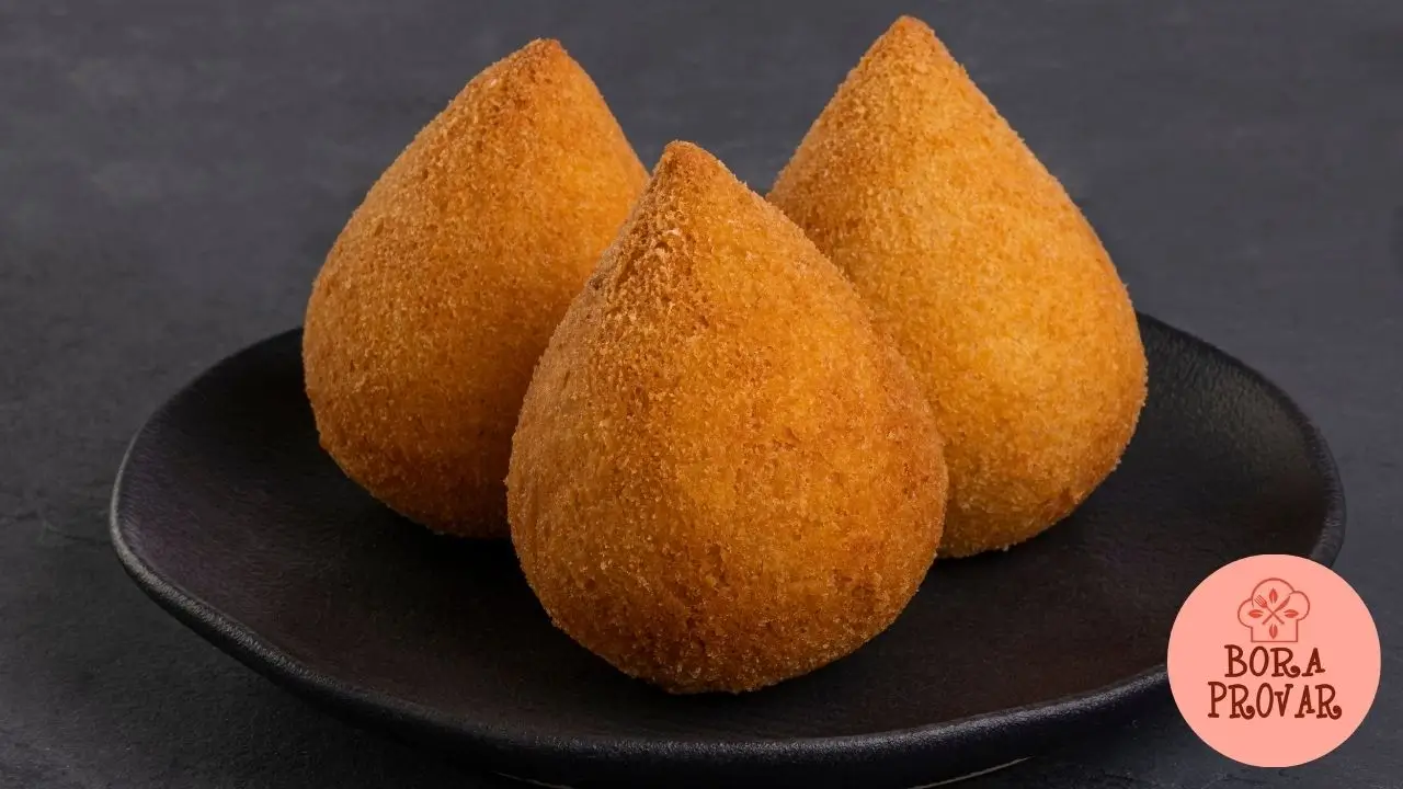 Coxinha de Batata Doce com Frango