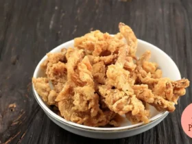 Cogumelo Ostra Frito Crocante