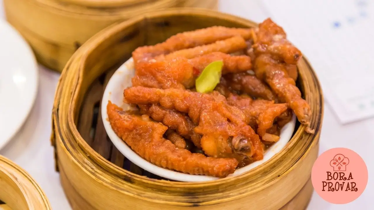 Chicken Feet Dim Sum - Pé de Galinha Frito Chinês
