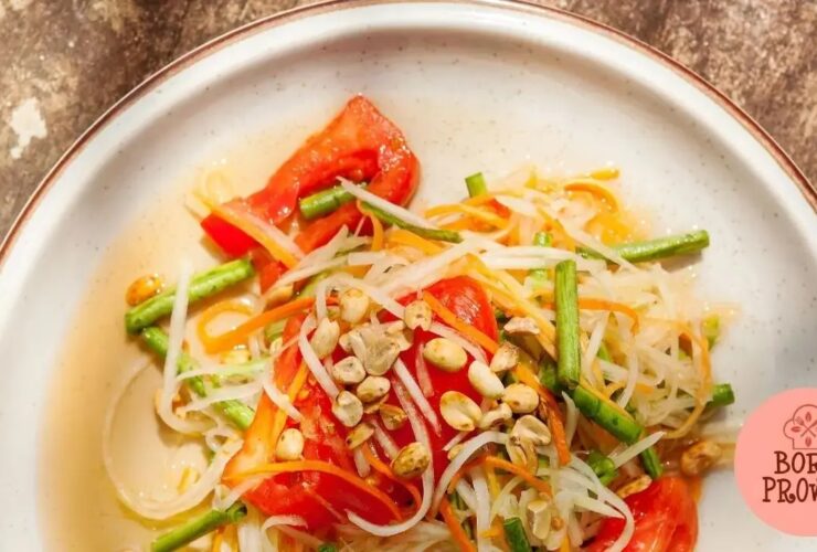 Som Tam - Salada de Mamão Verde Tailandesa