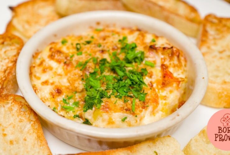 Patê de Caranguejo Gratinado