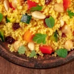 Cuscuz Marroquino de Legumes