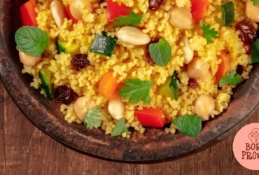 Cuscuz Marroquino de Legumes