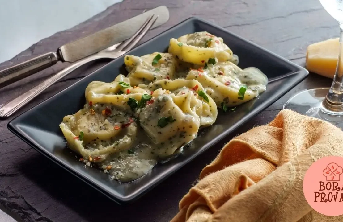 Ravioli de Burrata e Tomate Seco