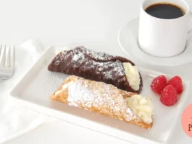 Cannolis de Massa de Chocolate