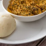 Fufu com Molho de Amendoim