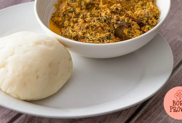 Fufu com Molho de Amendoim