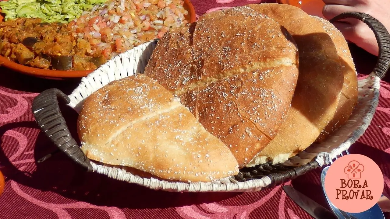Batbout - Pão Marroquino