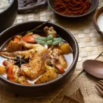 Tajine de Frango com Limão Confit e Azeitonas