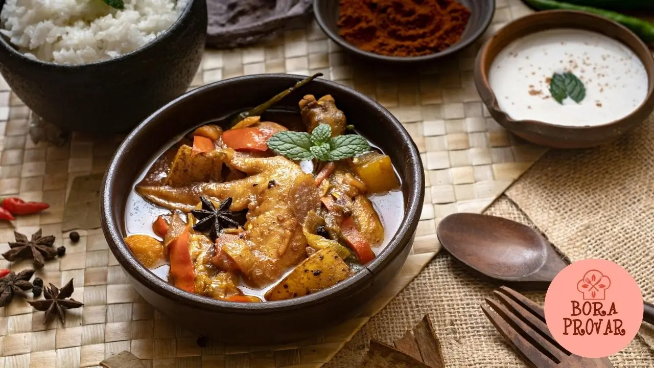 Tajine de Frango com Limão Confit e Azeitonas