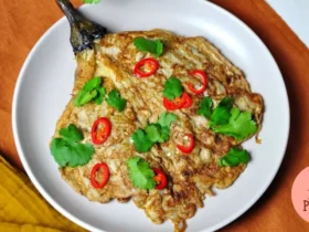 Tortang Talung - Omelete de Berinjela