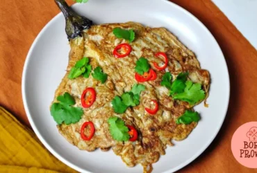 Tortang Talung - Omelete de Berinjela
