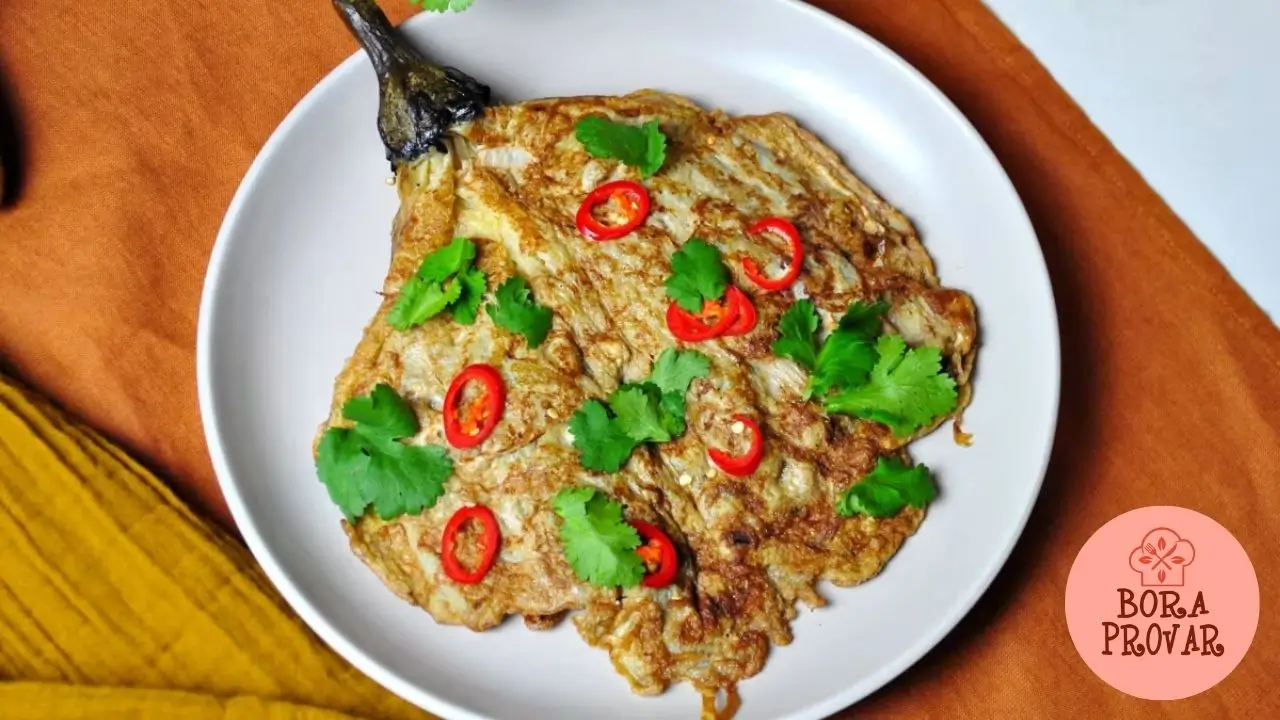 Tortang Talung - Omelete de Berinjela