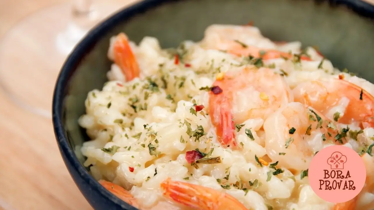 Risoto de Camarão