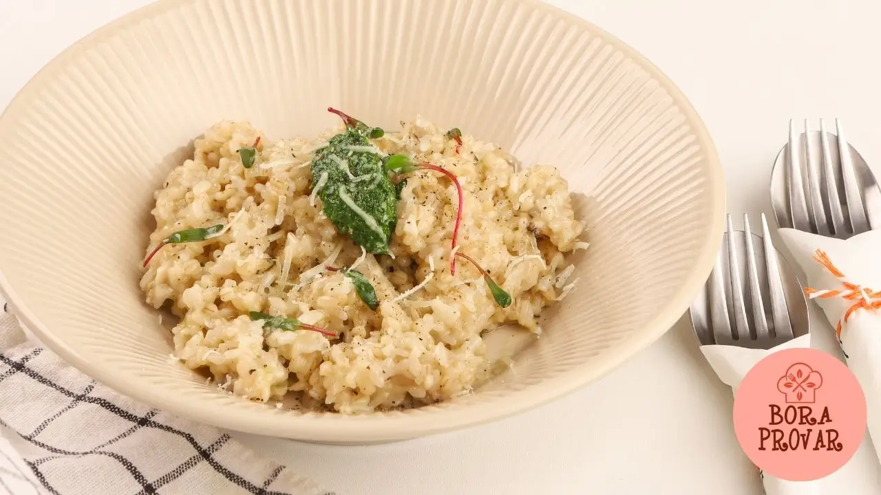Risoto de parmesão