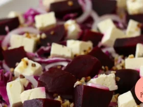 Salada de Beterraba com Queijo Feta