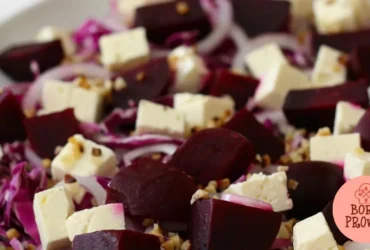 Salada de Beterraba com Queijo Feta